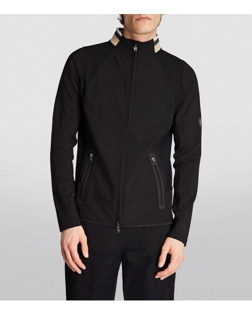 Bogner Black 4-way-stretch Jacket for men