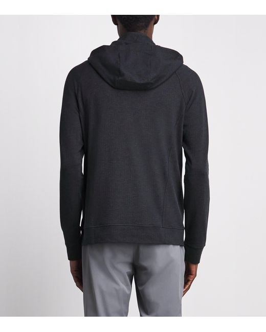 Kjus Blue Inverness Quarter-Zip Hoodie for men