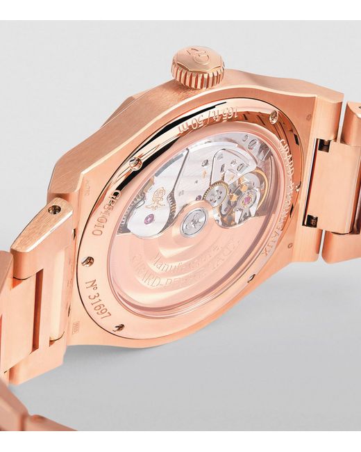 Girard-perregaux Pink Gold Laureato Watch 42mm for men