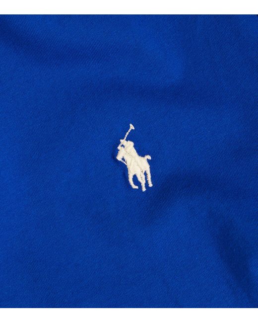 Polo Ralph Lauren Blue Cotton Polo Pony T-shirt for men