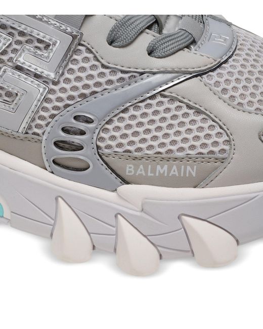 Balmain Gray B-east Pb Sneakers for men