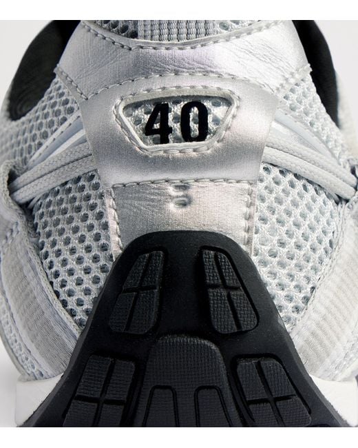Balenciaga White Radar Gradient Lines Sneakers