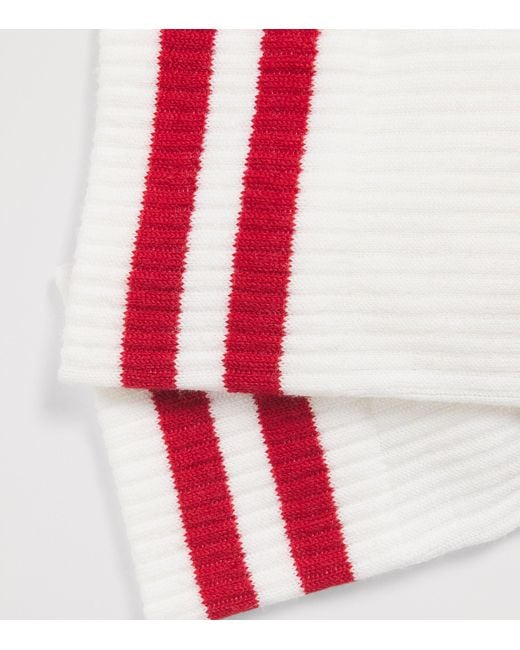 Falke White Wool-Blend Dynamic Socks for men