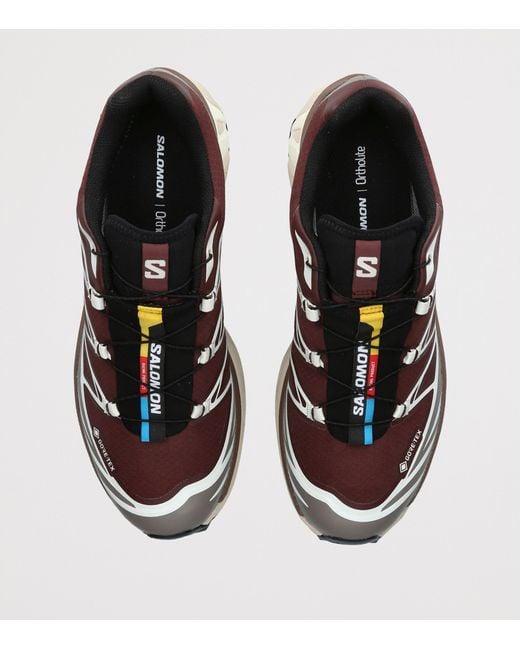 Salomon Brown Xt-6 Gore-Tex Sneakers for men