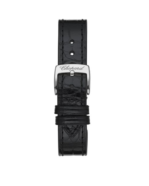 Chopard Metallic Steel And Diamond Happy Sport Watch