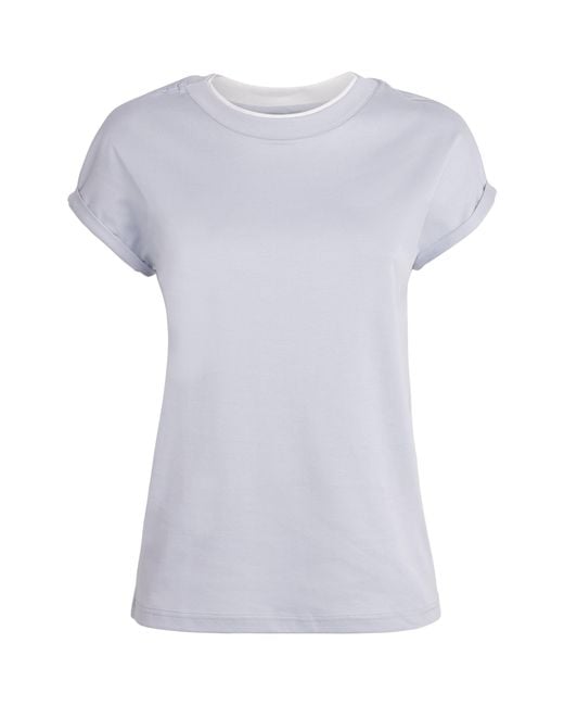 Eleventy White Cotton T-Shirt