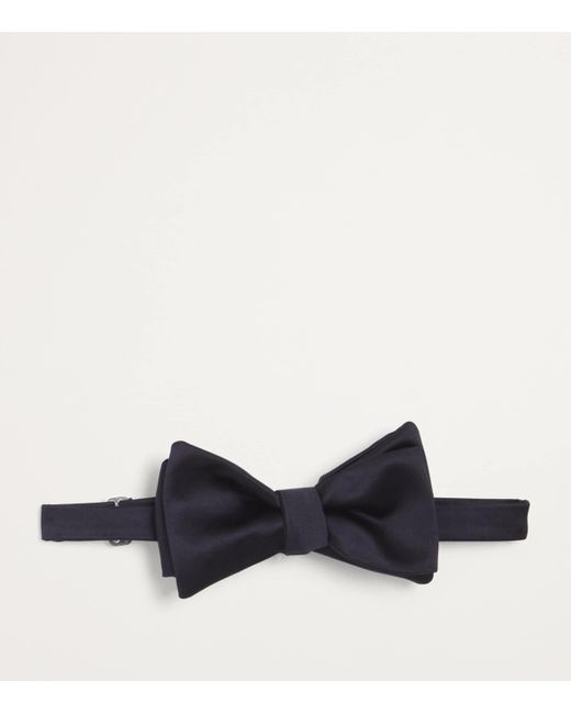 Giorgio Armani Blue Silk Bowtie for men