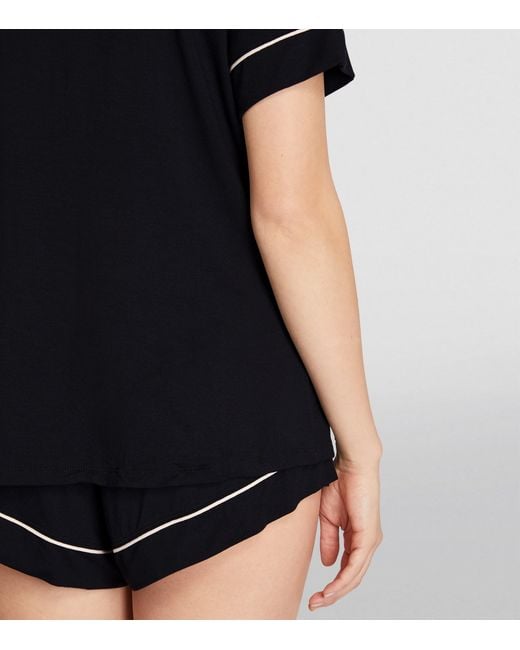 Eberjey Black Gisele Pyjama Set