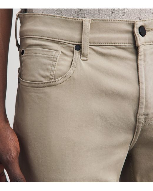 7 For All Mankind Natural Luxe Performance Plus Slimmy Tapered Chinos for men