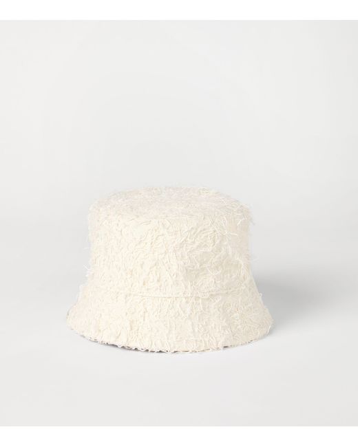 Brunello Cucinelli Natural Cotton Bucket Hat