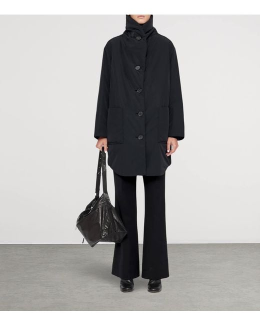 AllSaints Blue Darcie Puffer Jacket
