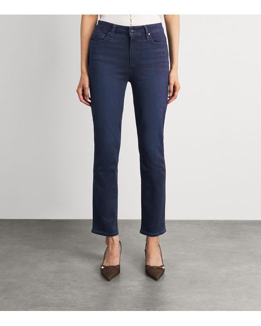 PAIGE Blue Cindy Straight Jeans