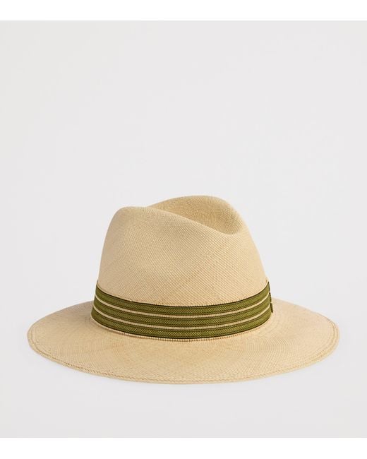 Dunhill Natural Straw Trilby Hat for men