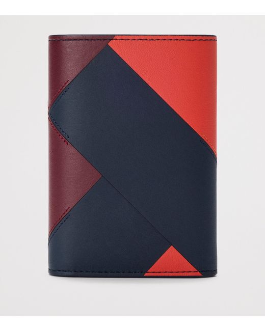 Loewe Blue Small Leather Anagram Wallet