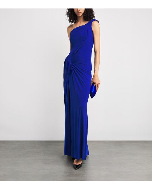 gaurav gupta blue dress Gaurav gupta blue sculpted gown  Kuro