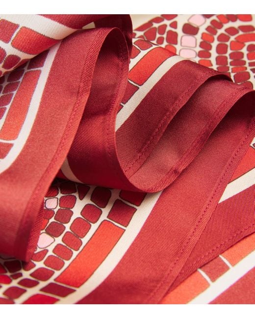 LaDoubleJ Red Silk San Carlo Tank Top