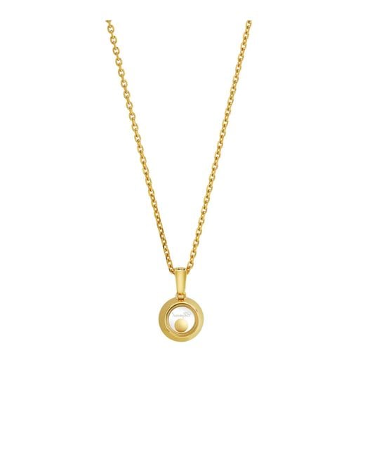 Chopard Metallic And Diamond Happy Diamonds Icons Pendant