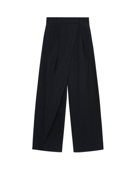 Loewe Blue Wrap Wide-Leg Jeans