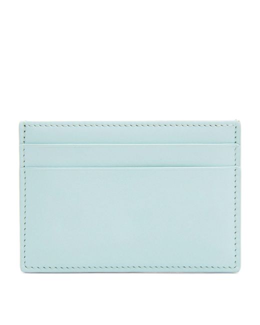 Loewe X Suna Fujita Leather Card Holder in Blue | Lyst