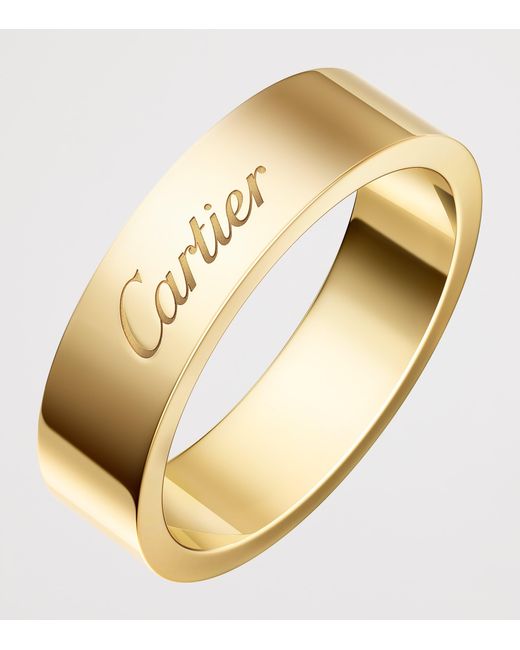 Cartier Natural And Diamond C De Wedding Ring