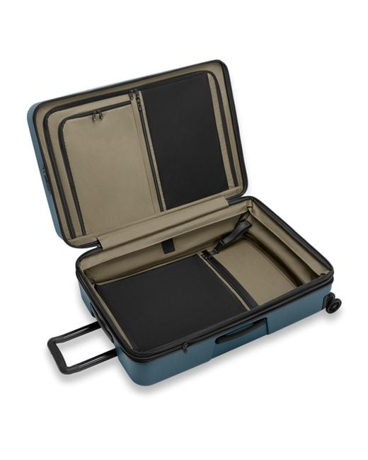 Briggs & Riley Blue Zdx Hard Expandable Spinner Suitcase