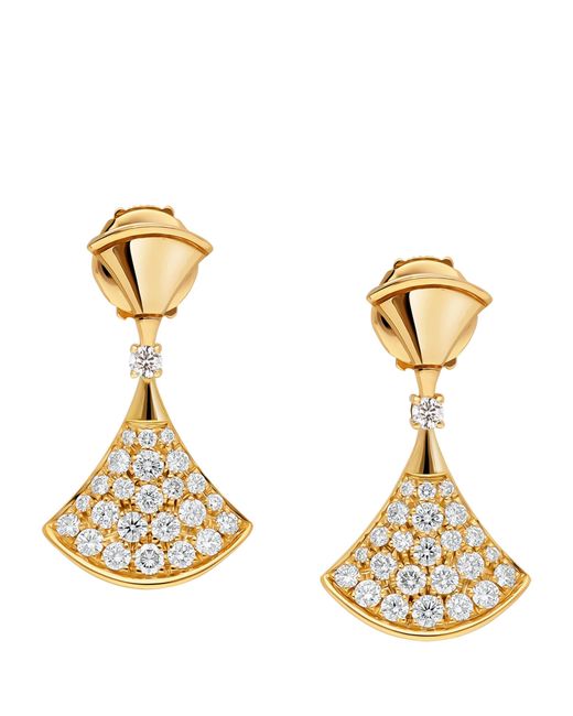 BVLGARI Metallic And Diamond Divas' Dream Earrings
