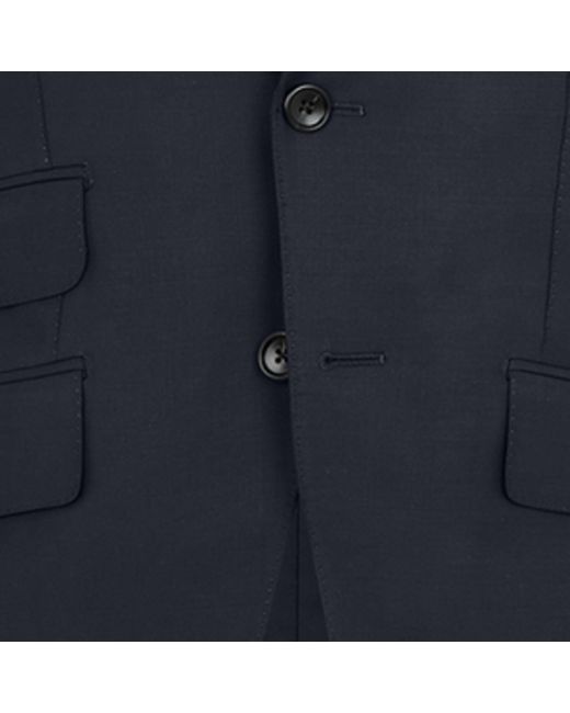 Tom Ford Blue Stretch-Wool O'Connor Single-Breasted Suit for men