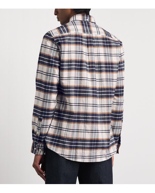Barbour Multicolor Check Portdown Shirt for men