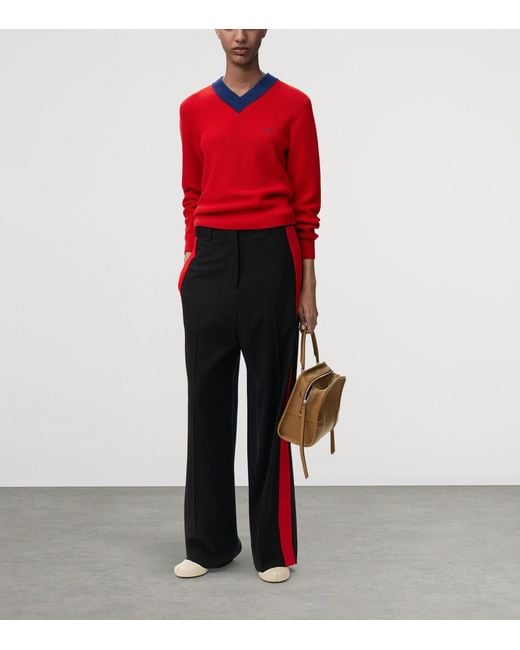 Loewe Tape-Trim Tailored Trousers