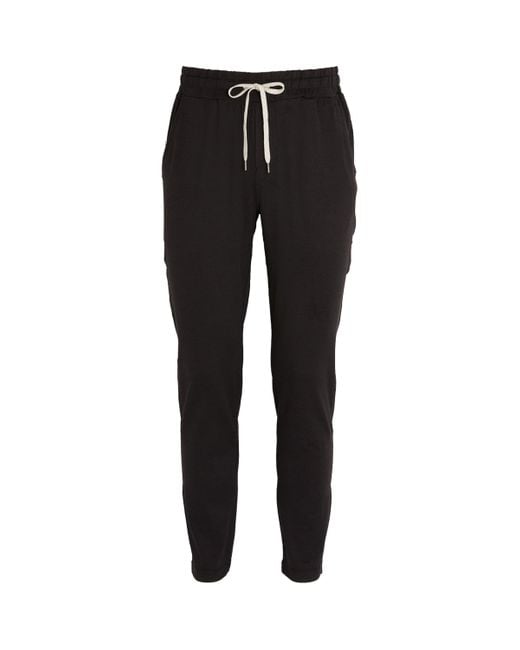 vuori Black Ponto Performance Sweatpants for men