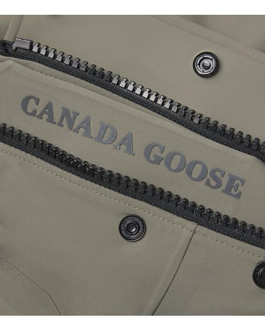 Canada Goose Green Waterproof Rupert Raincoat for men