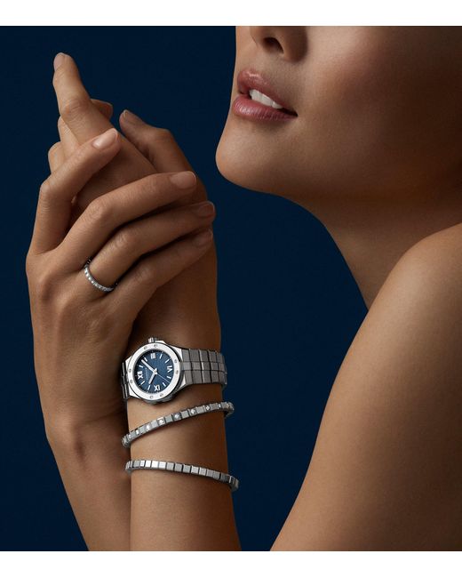 Chopard Metallic And Diamond Ice Cube Bangle