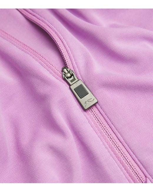 Kjus Purple Kallen Quarter-Zip Sweatshirt for men