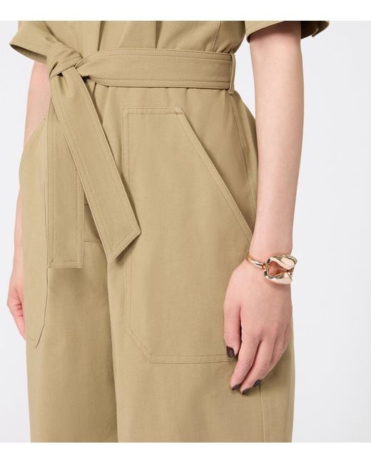 Max Mara Metallic Oversized Geometric Bracelet