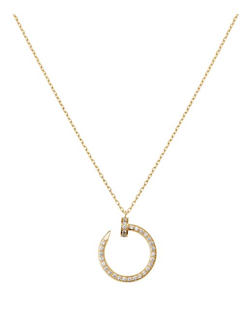Cartier Metallic And Diamond Juste Un Clou Necklace