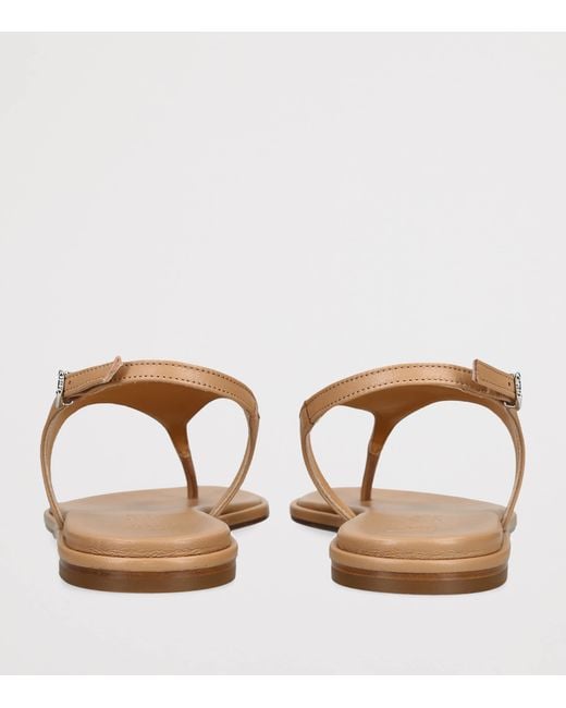 Aeyde Natural Leather Raine Sandals