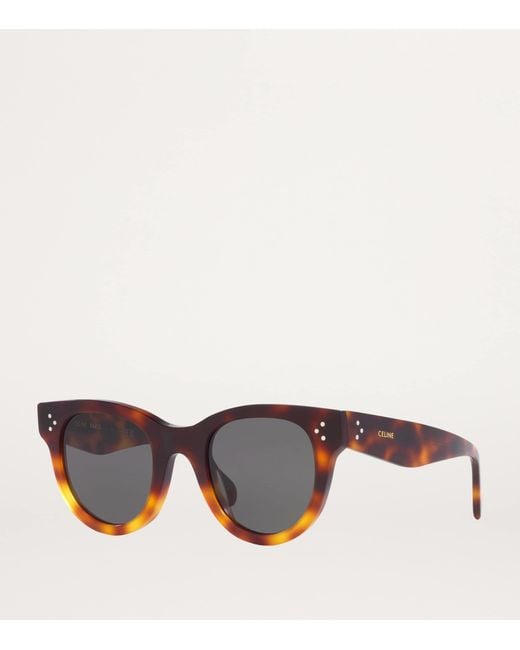 Céline Gray Rectangular Sunglasses