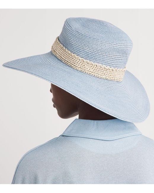 Eleventy White Hemp Sunhat