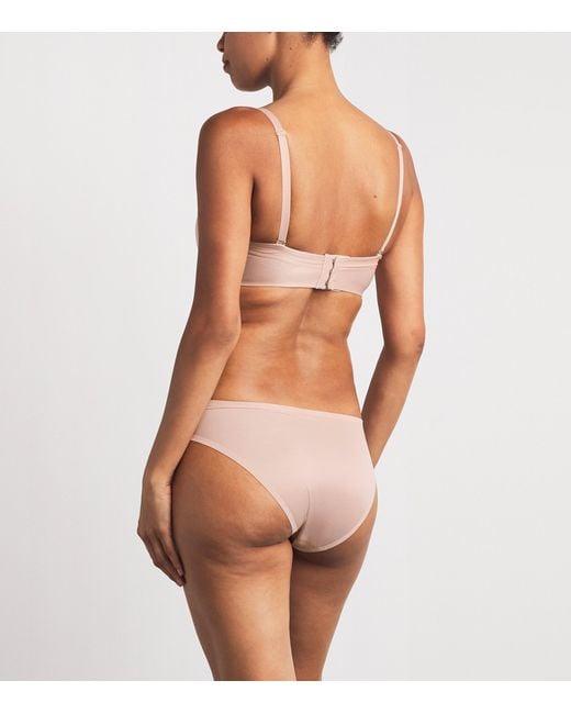 Wolford Natural Sheer Touch Tanga Briefs