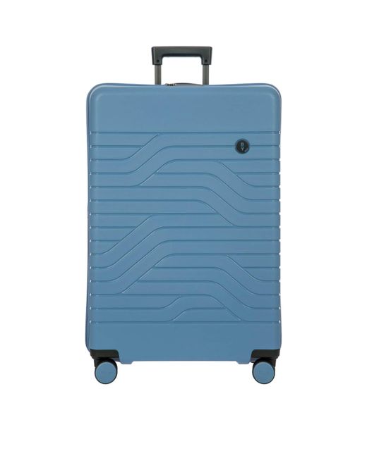 Bric's Blue Ulisse Check-In Suitcase