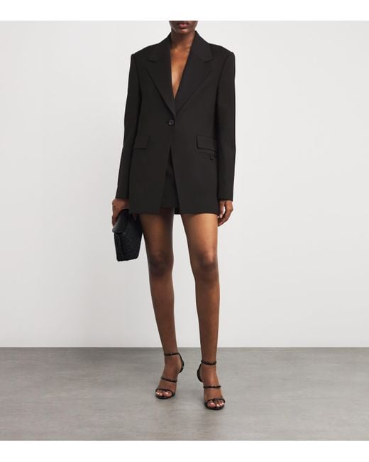 Camilla & Marc Black Single-Breasted Corinthian Blazer