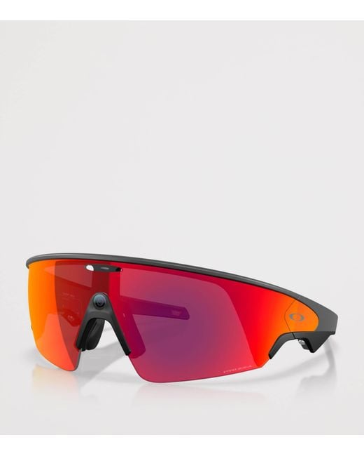 Oakley Red Meta Vanguard Ai Sunglasses for men