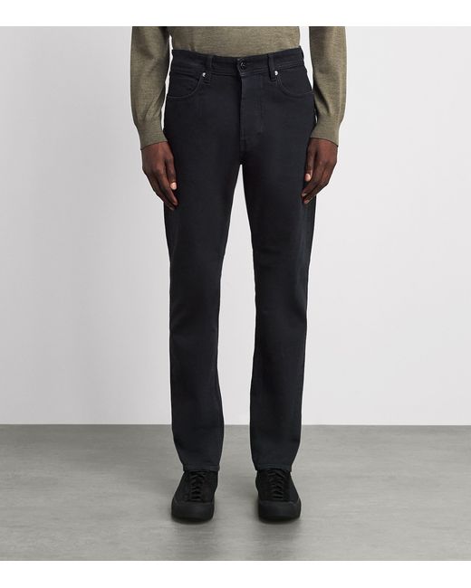 Stone Island Black Slim Jeans for men