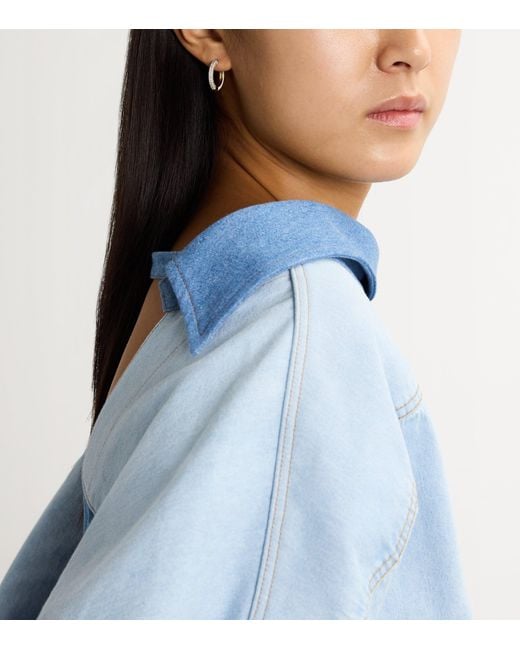 Emily P. Wheeler Metallic Diamond And Enamel Duo Hoop Earrings