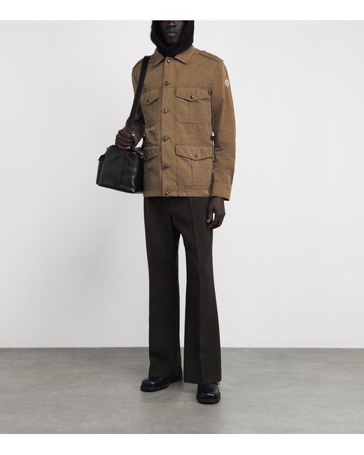Moncler Brown Amnicon Field Jacket for men