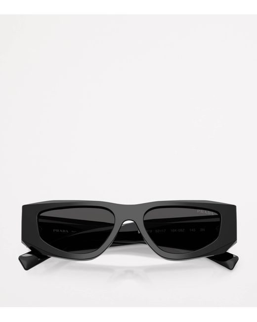 Prada Black Acetate Pr B19S Sunglasses for men