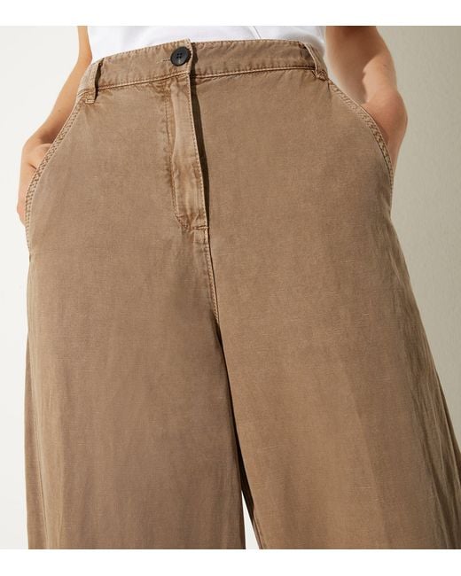 MAX&Co. Brown Twill Trousers