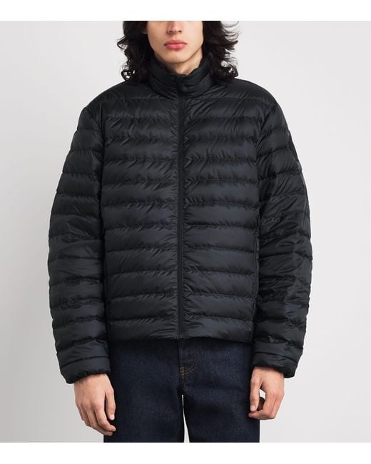 Canada Goose Black Down Stratus Puffer Jacket for men