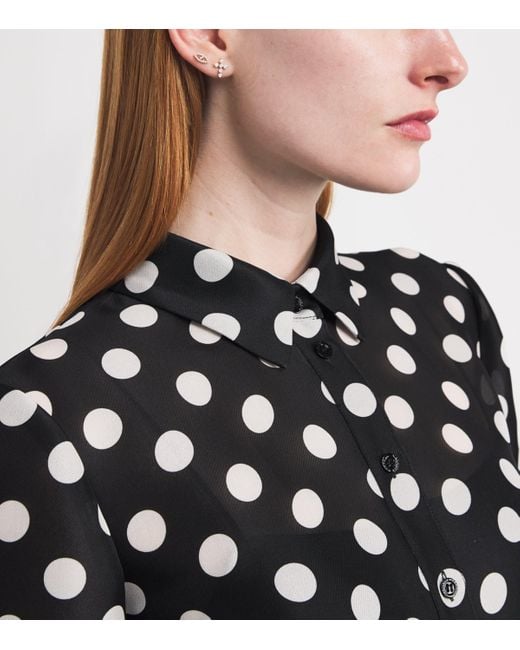 PERSÉE Metallic And Diamond Cross Single Stud Earring