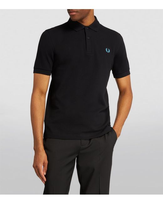 Fred Perry Black M6000 Polo Shirt for men